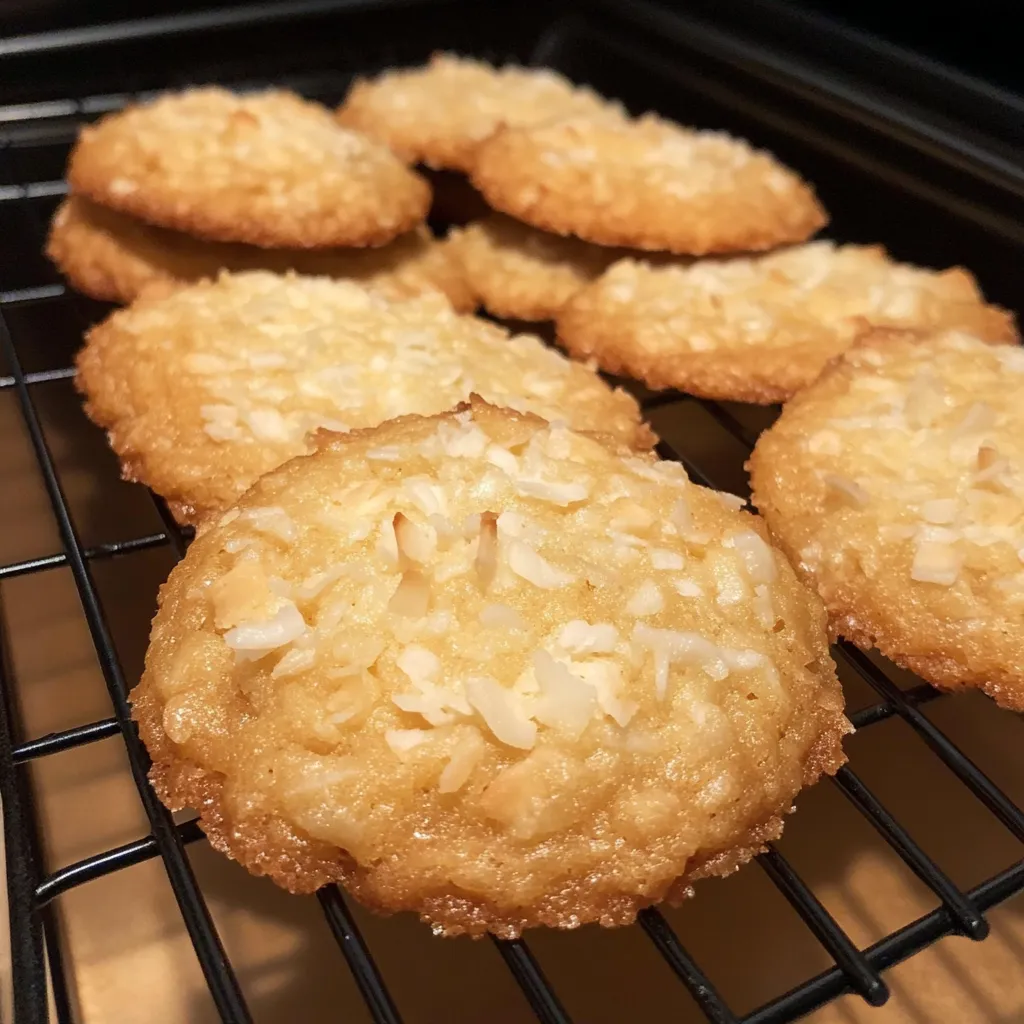 Buttery coconut bites