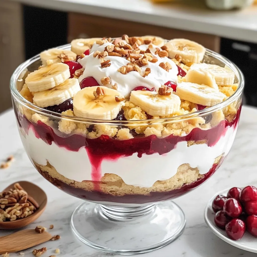 Layered Fruit Dessert