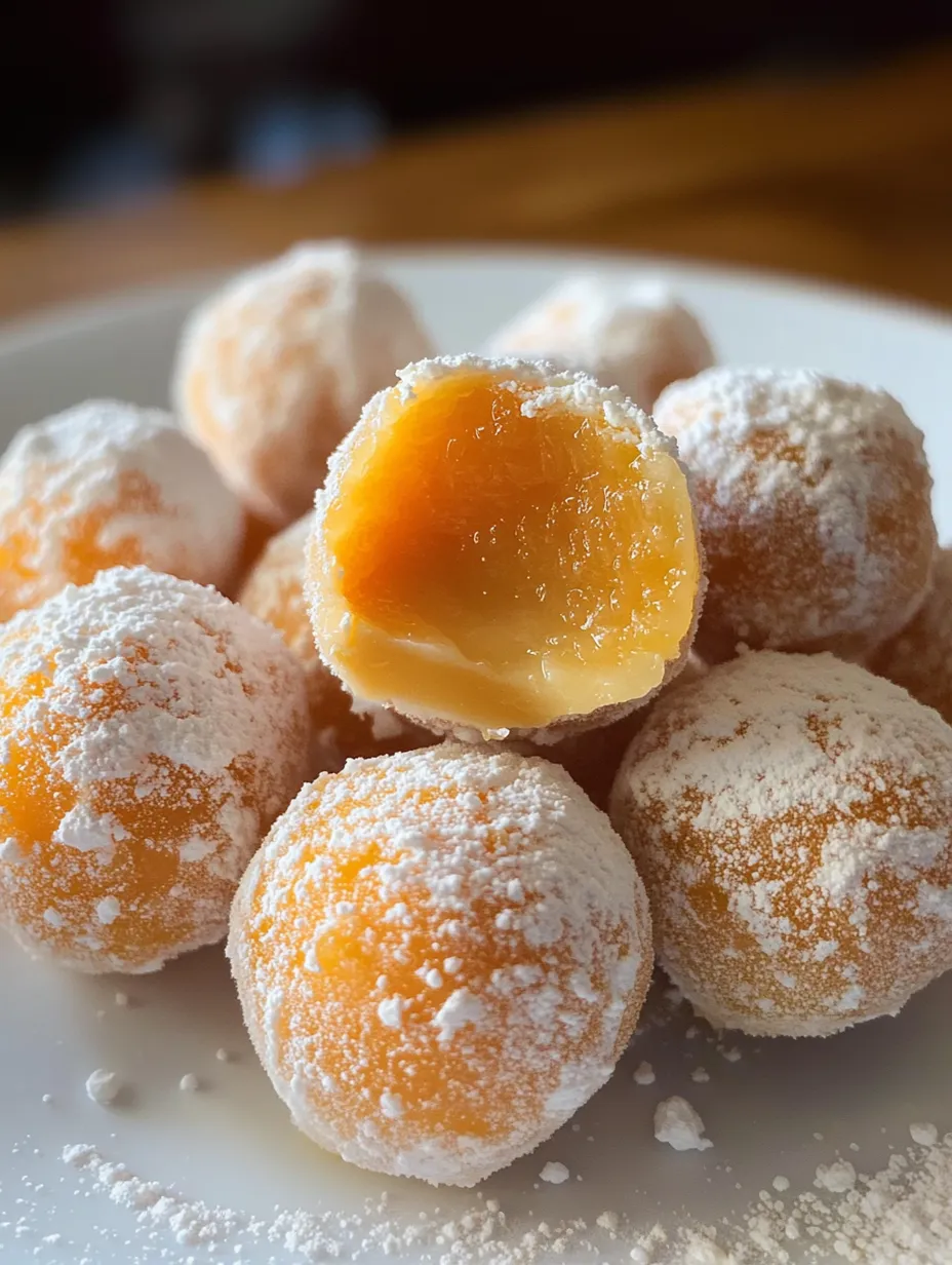 White Chocolate Orange Creamsicle Truffles Homemade