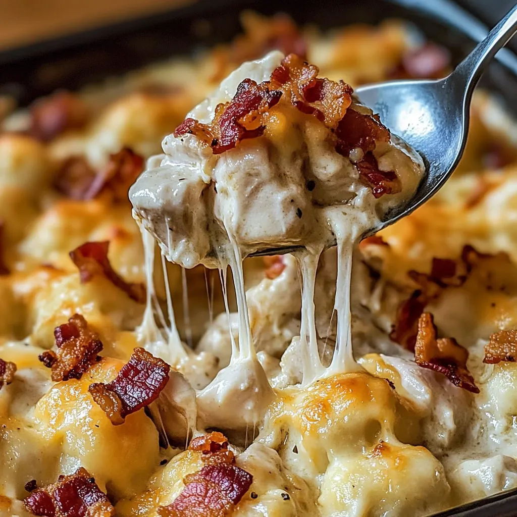 A fork is in a bowl of food.