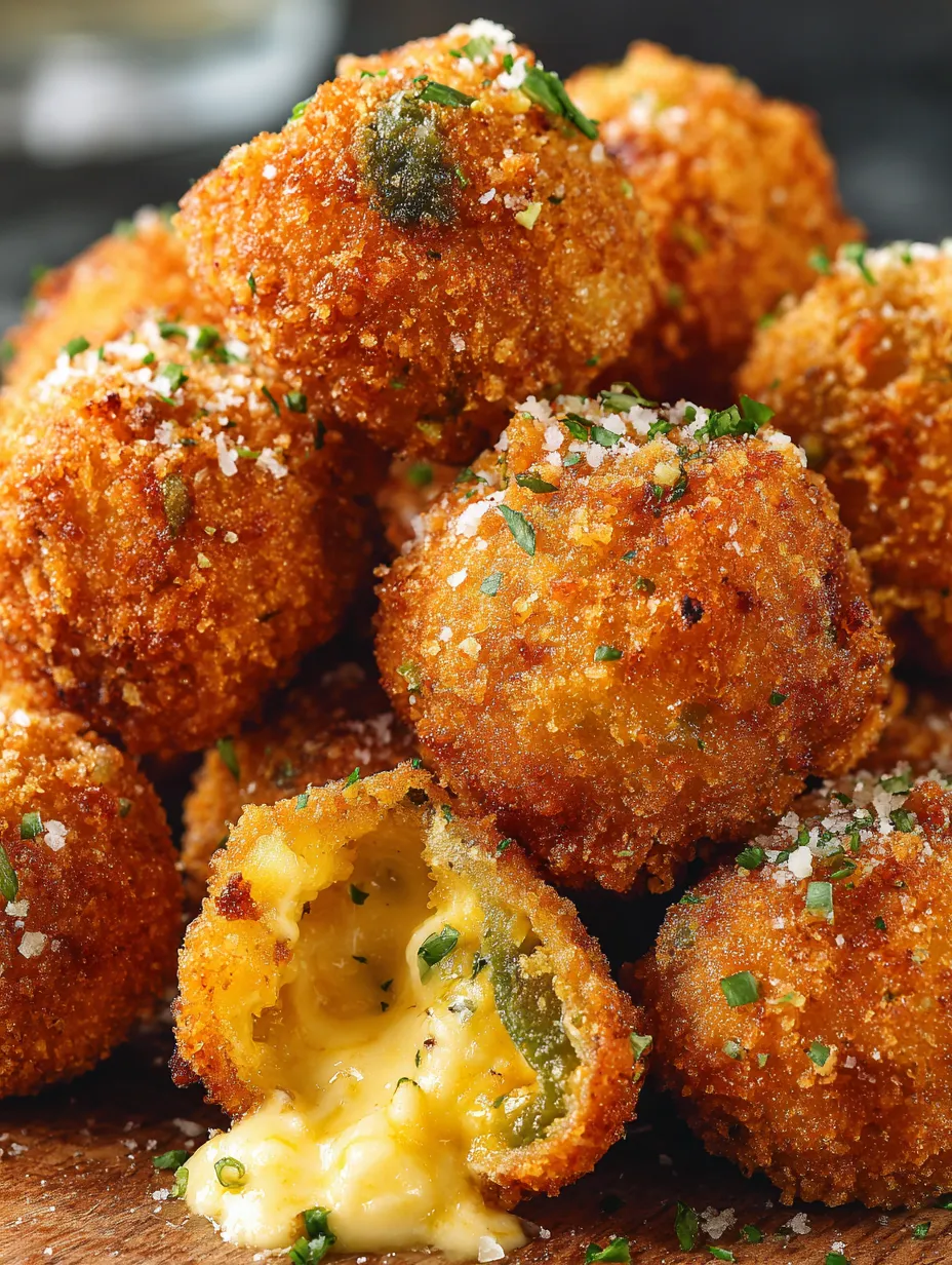 Fried Jalapeno Popper Bites.