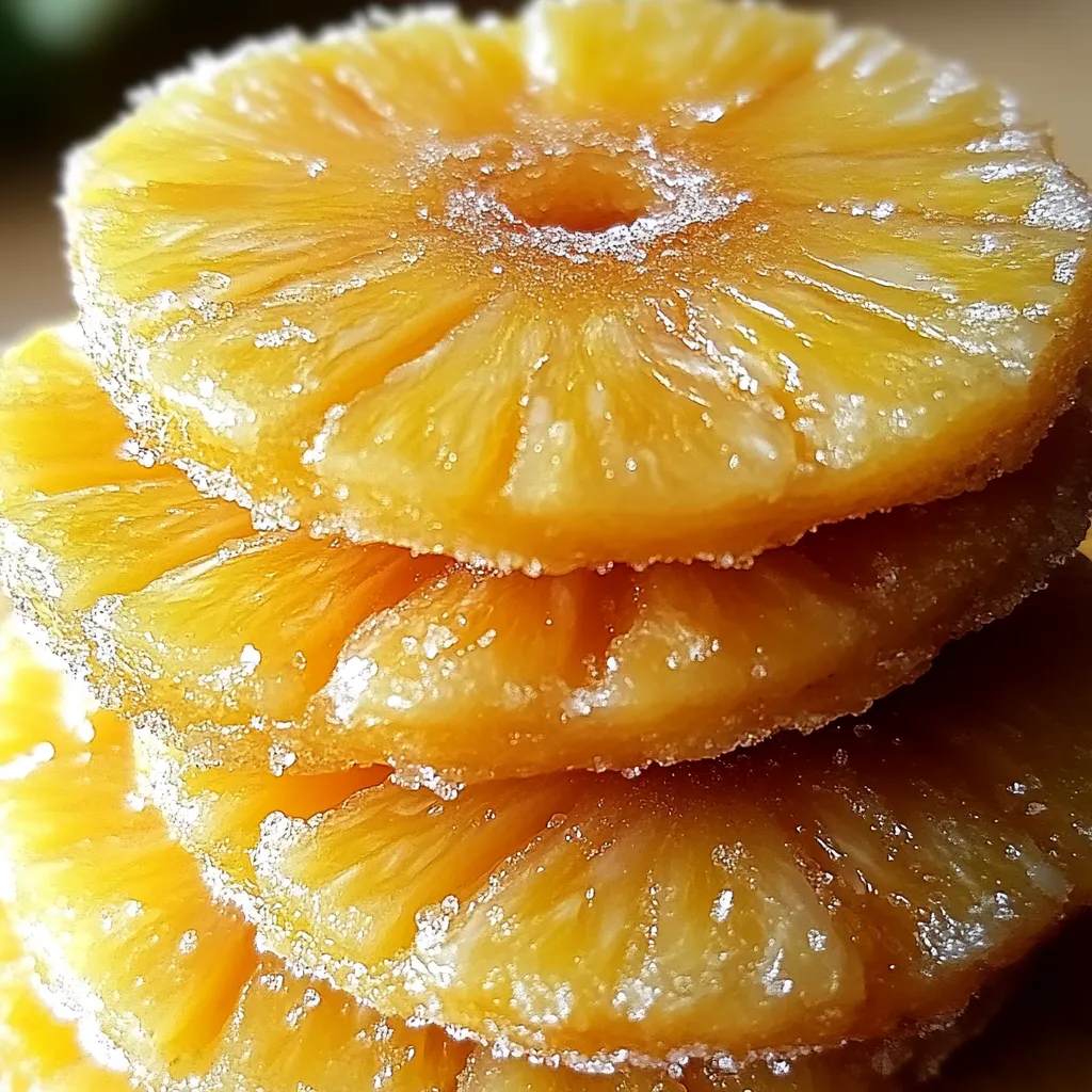 A stack of sliced oranges.