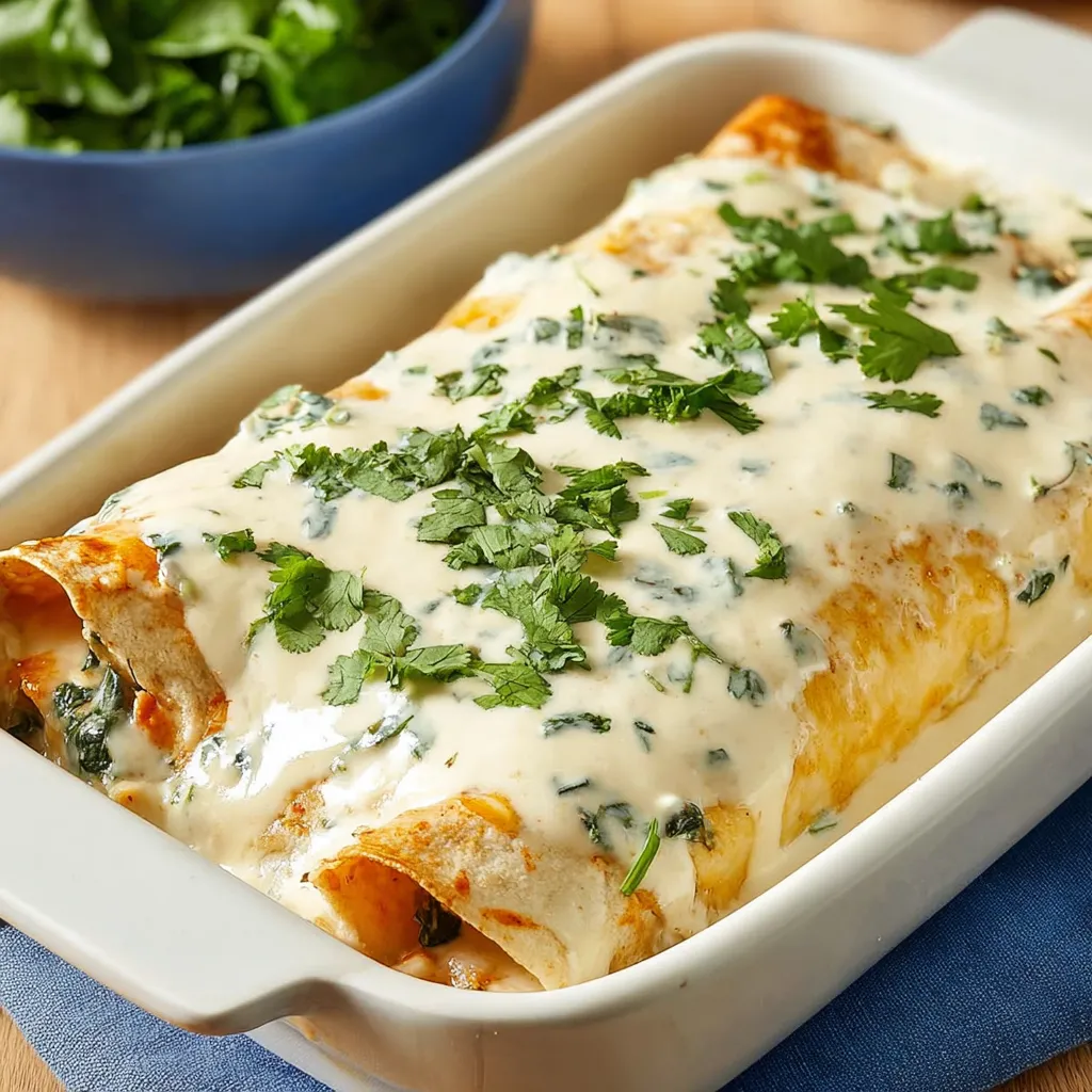 A white bowl with a casserole in it.