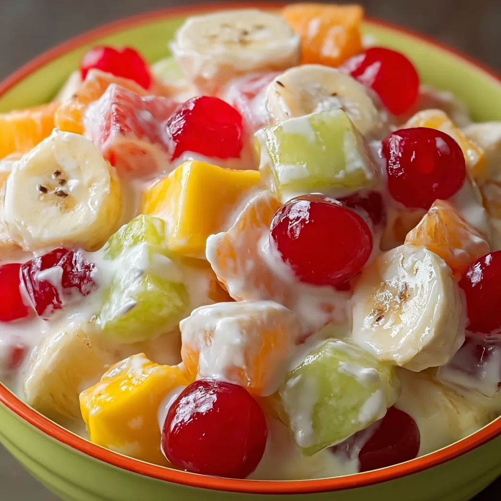 A bowl of fruit with bananas, strawberries, and kiwi.