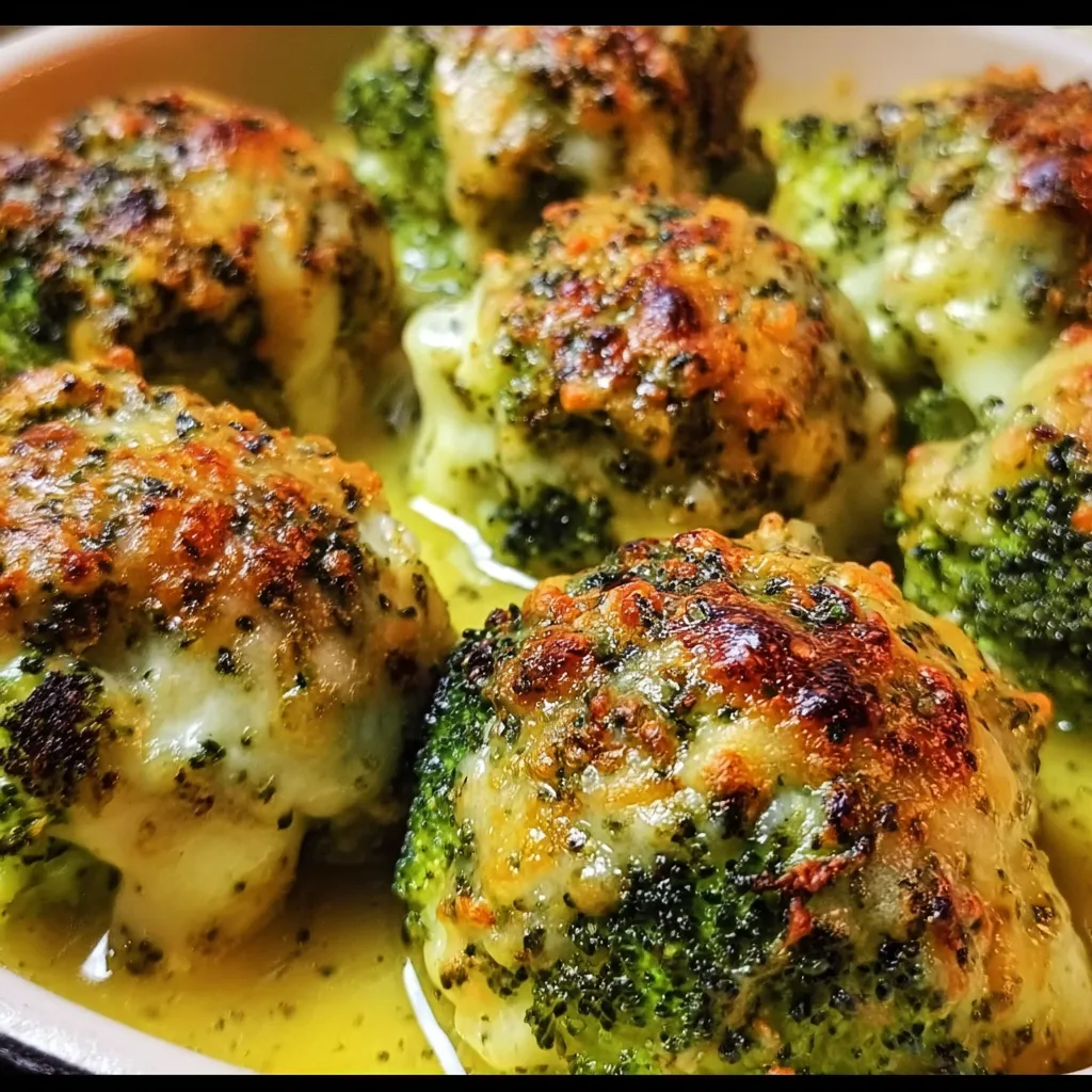 A bowl of broccoli with cheese.