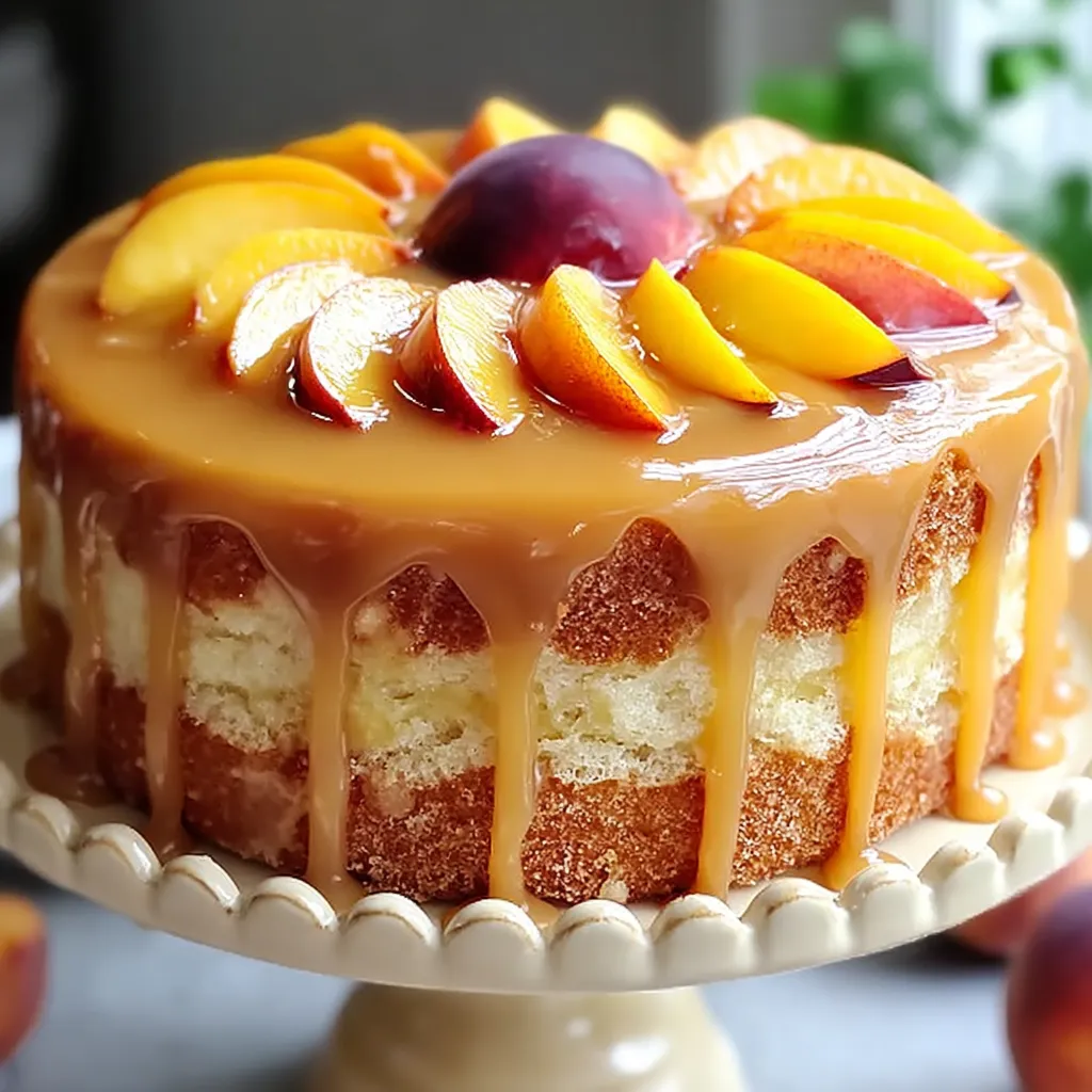 A cake with fruit on top.