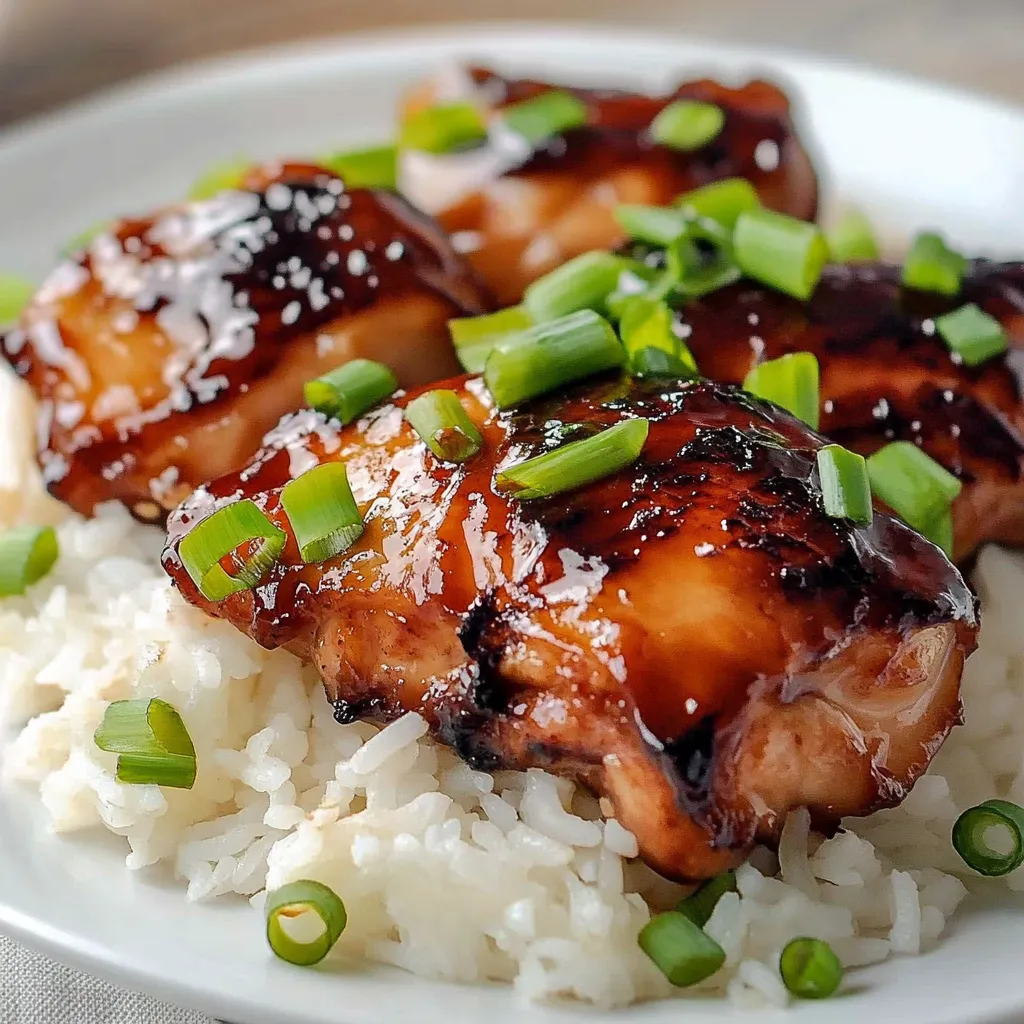 A plate of food with rice and meat.