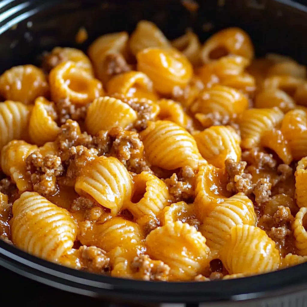 A bowl of macaroni and cheese.