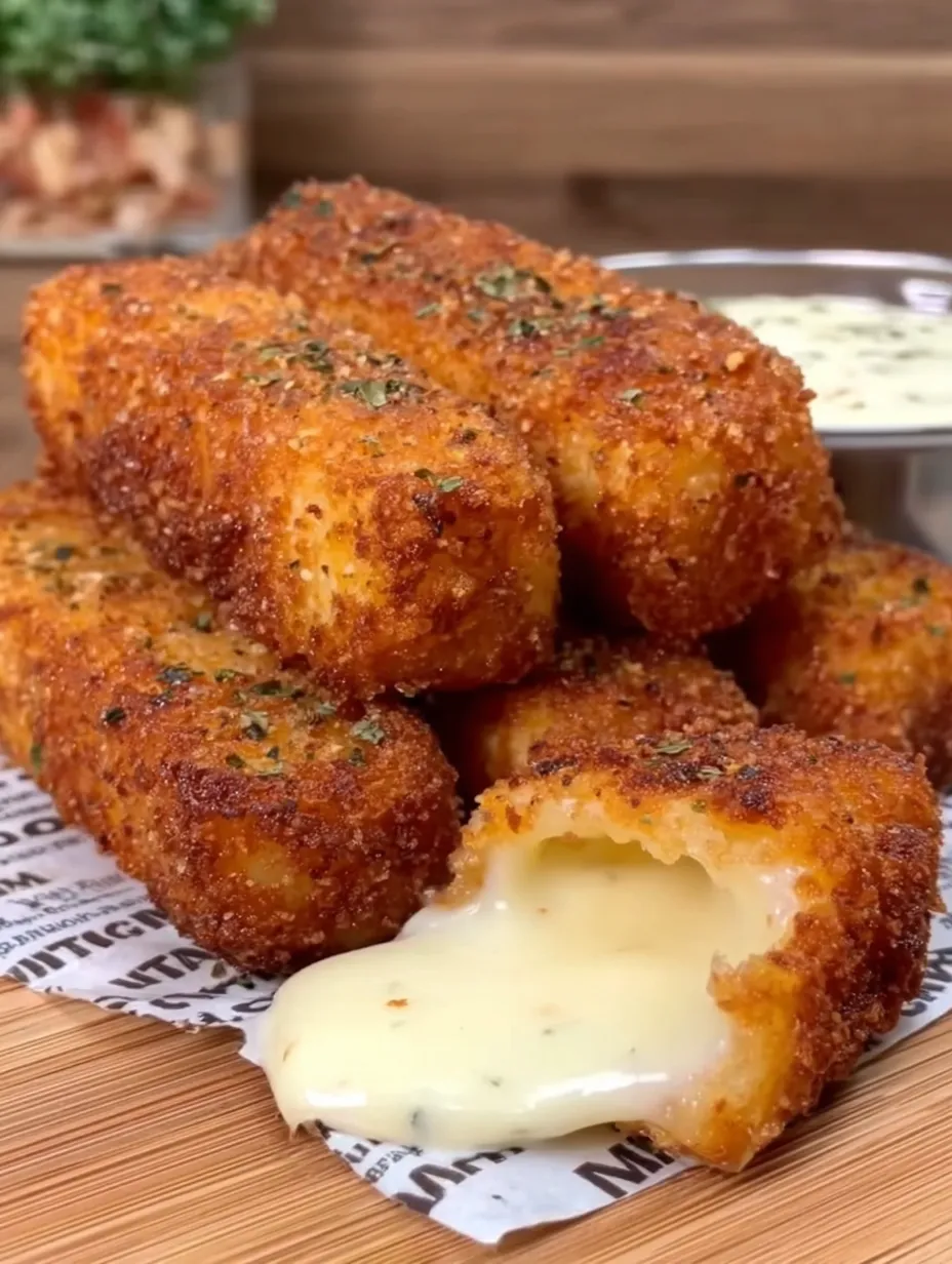 Nashville Hot Mozzarella Sticks.