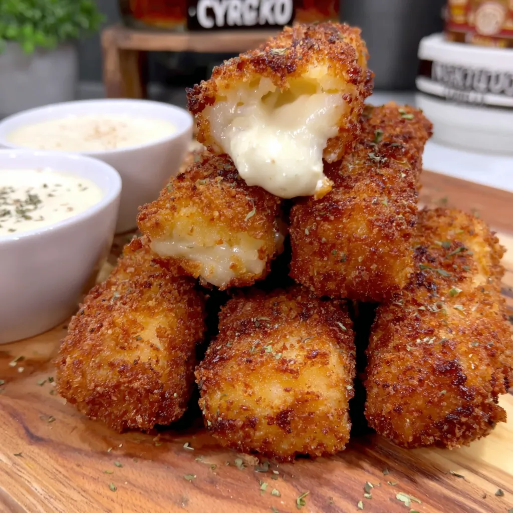 Nashville Hot Mozzarella Sticks.