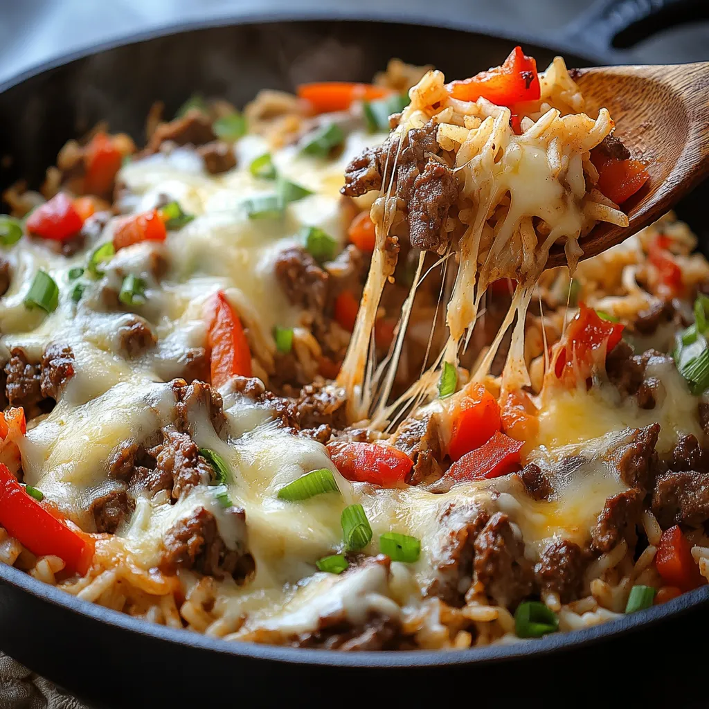 A spoon is in a bowl of food.