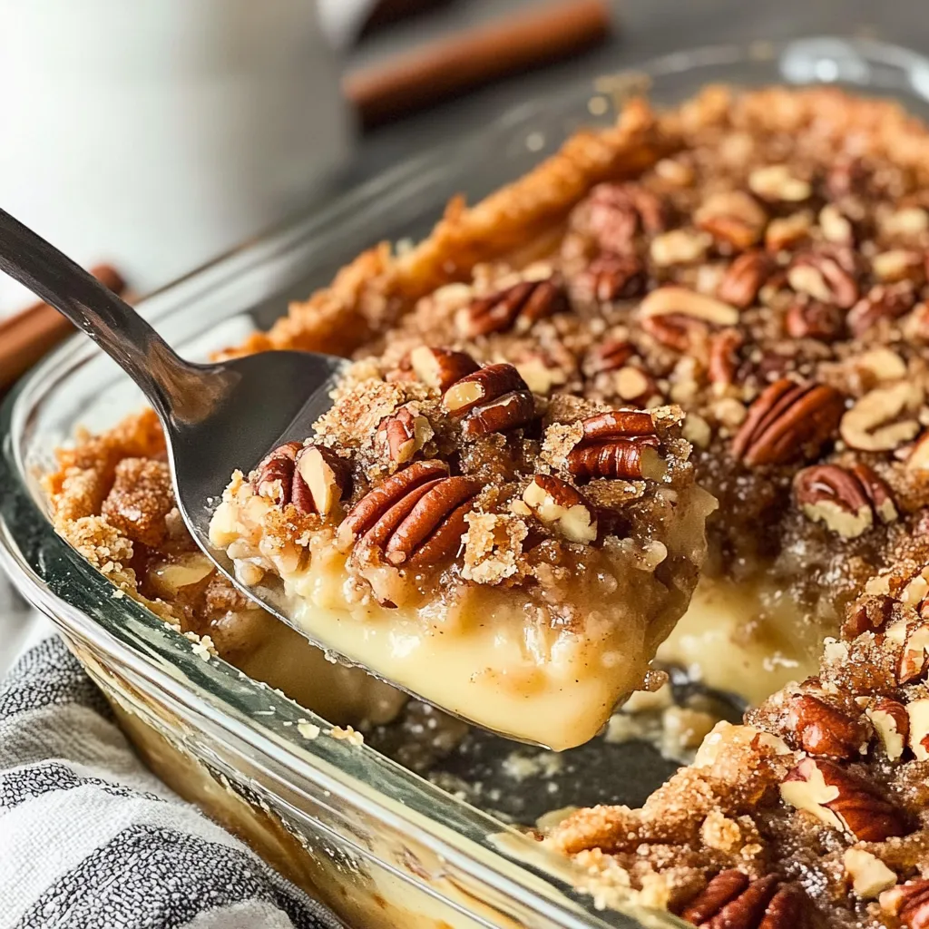 Caramel and Pecan Dessert