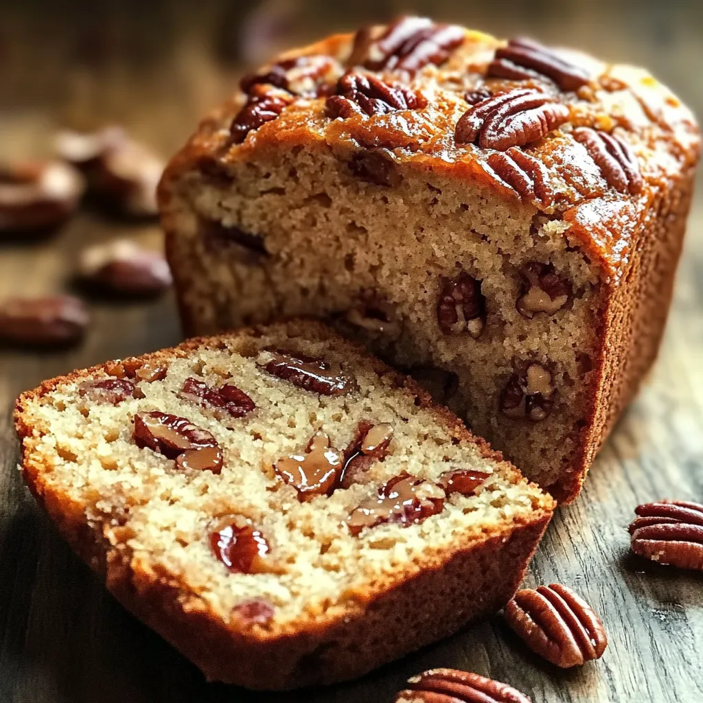 Sweet Alabama Pecan Bread