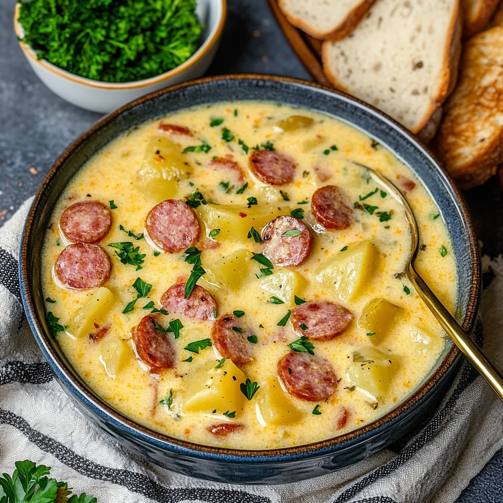 hearty kielbasa soup
