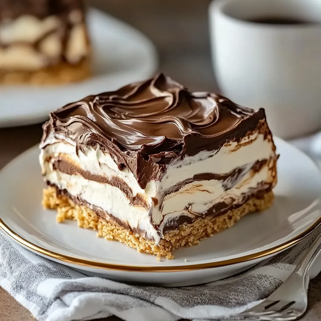 Easy Chocolate Eclair Treat