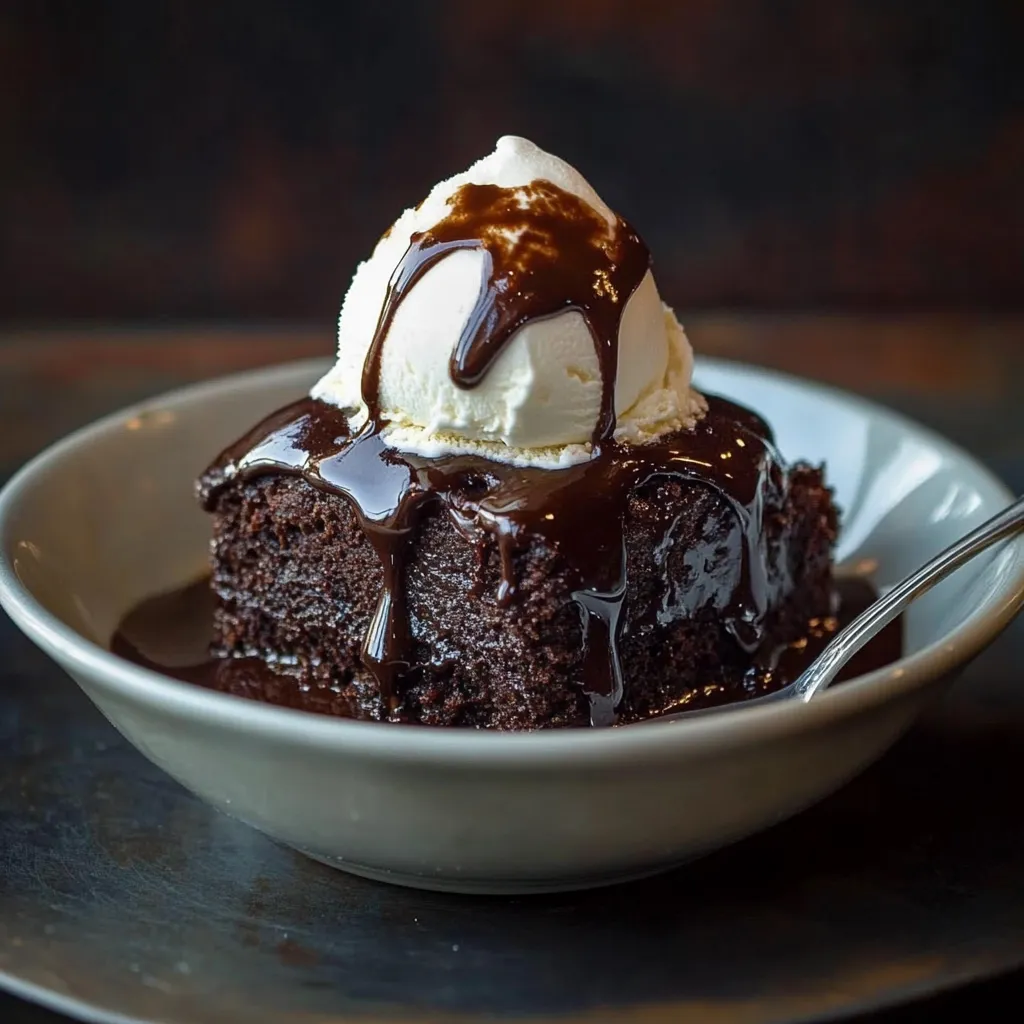 HOT FUDGE PUDDING CAKE RECIPE