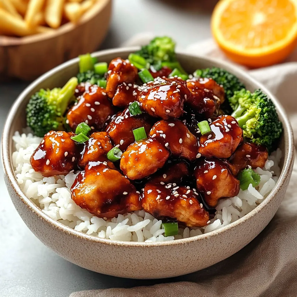 Honey-Glazed Chicken Meal