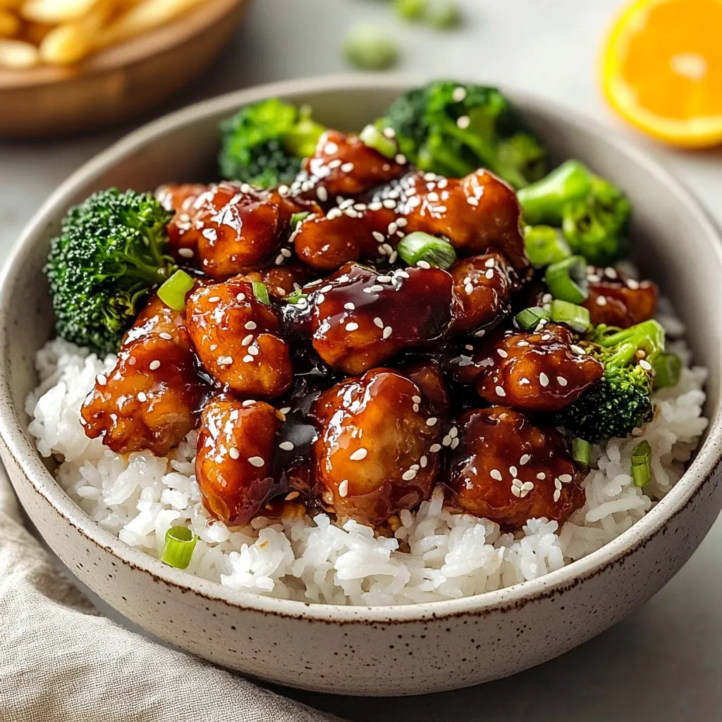Sticky Honey Chicken