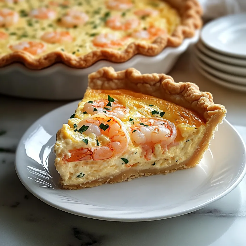 Close-up Florida Shrimp Pie