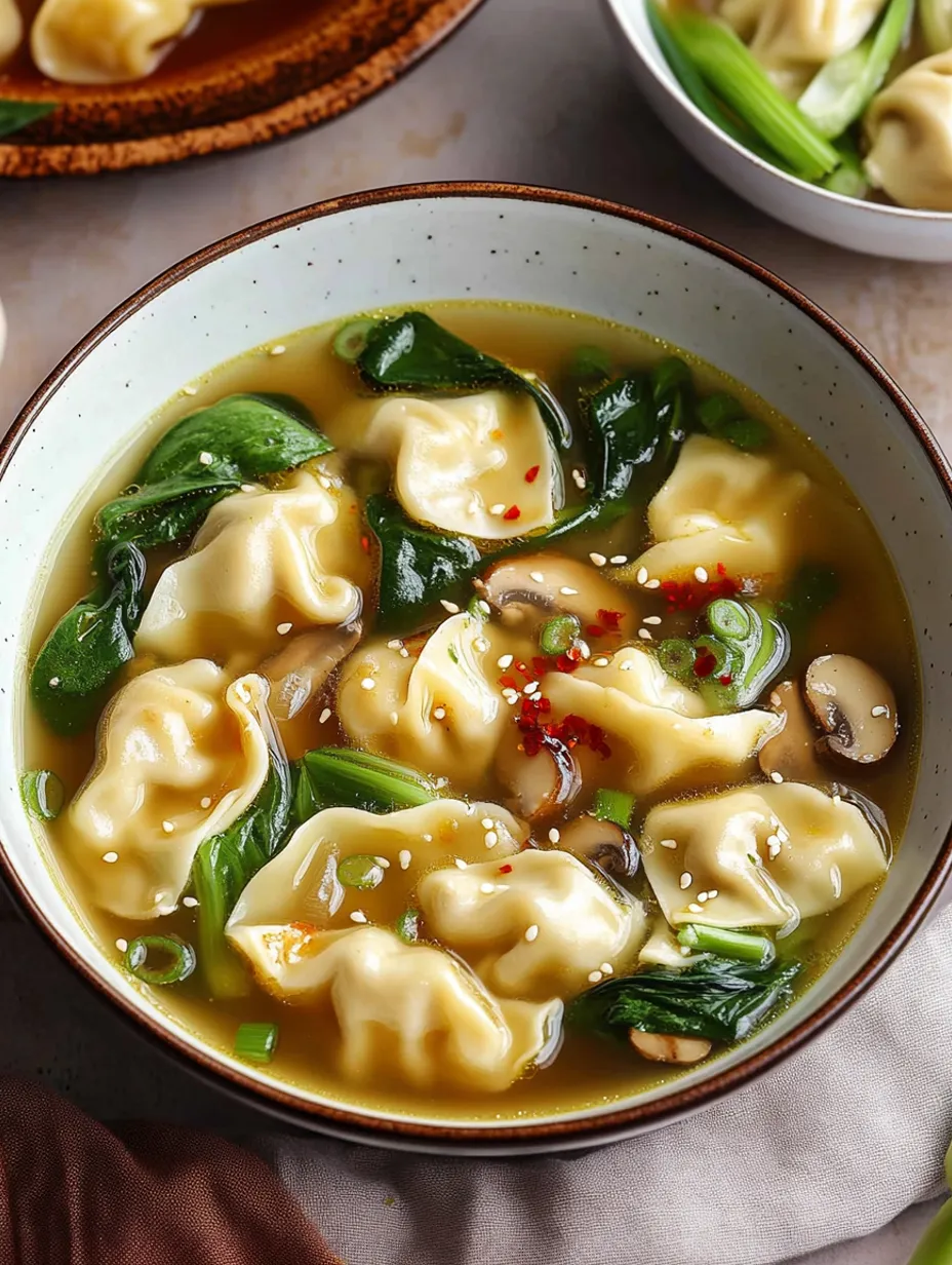 Wonton Soup Recipe