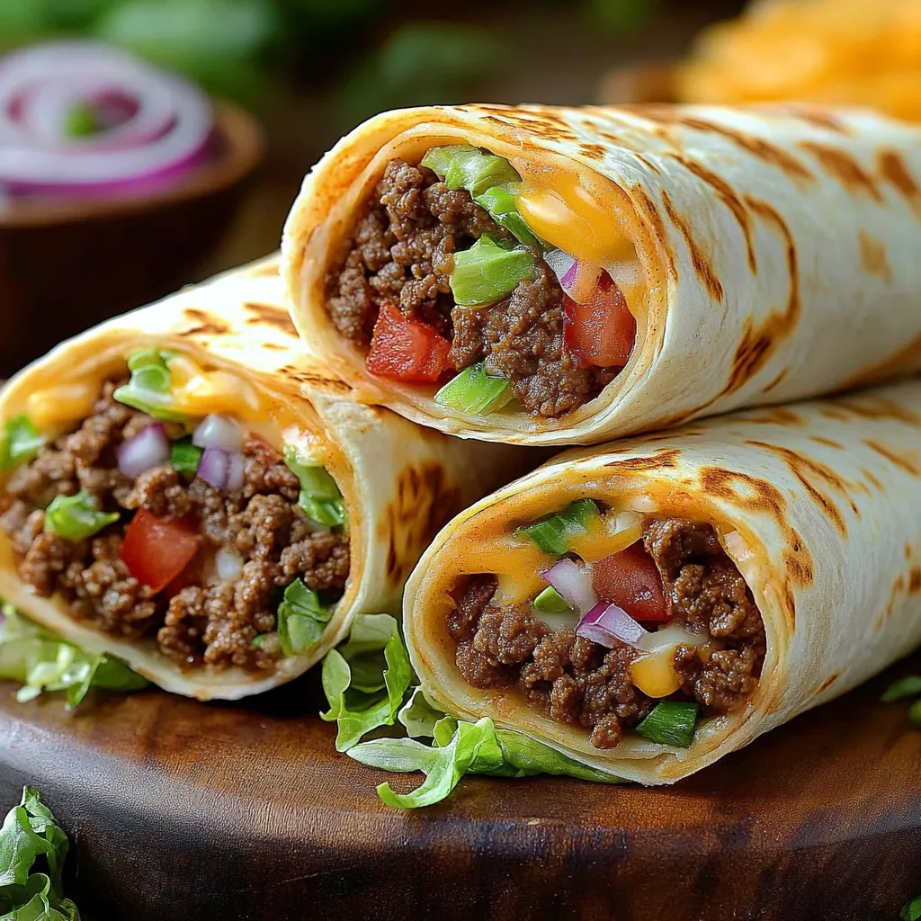 Big Mac Wraps Recipe