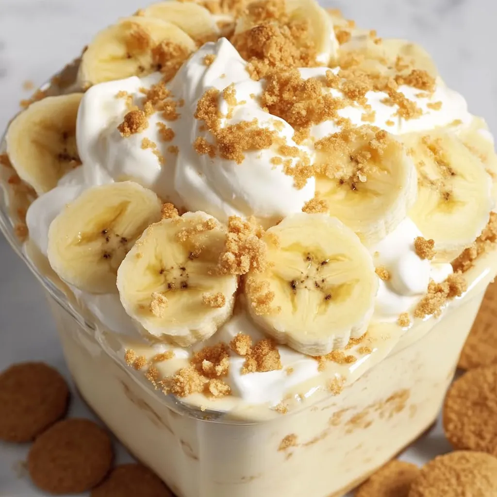 Sweet Banana Dessert Layers