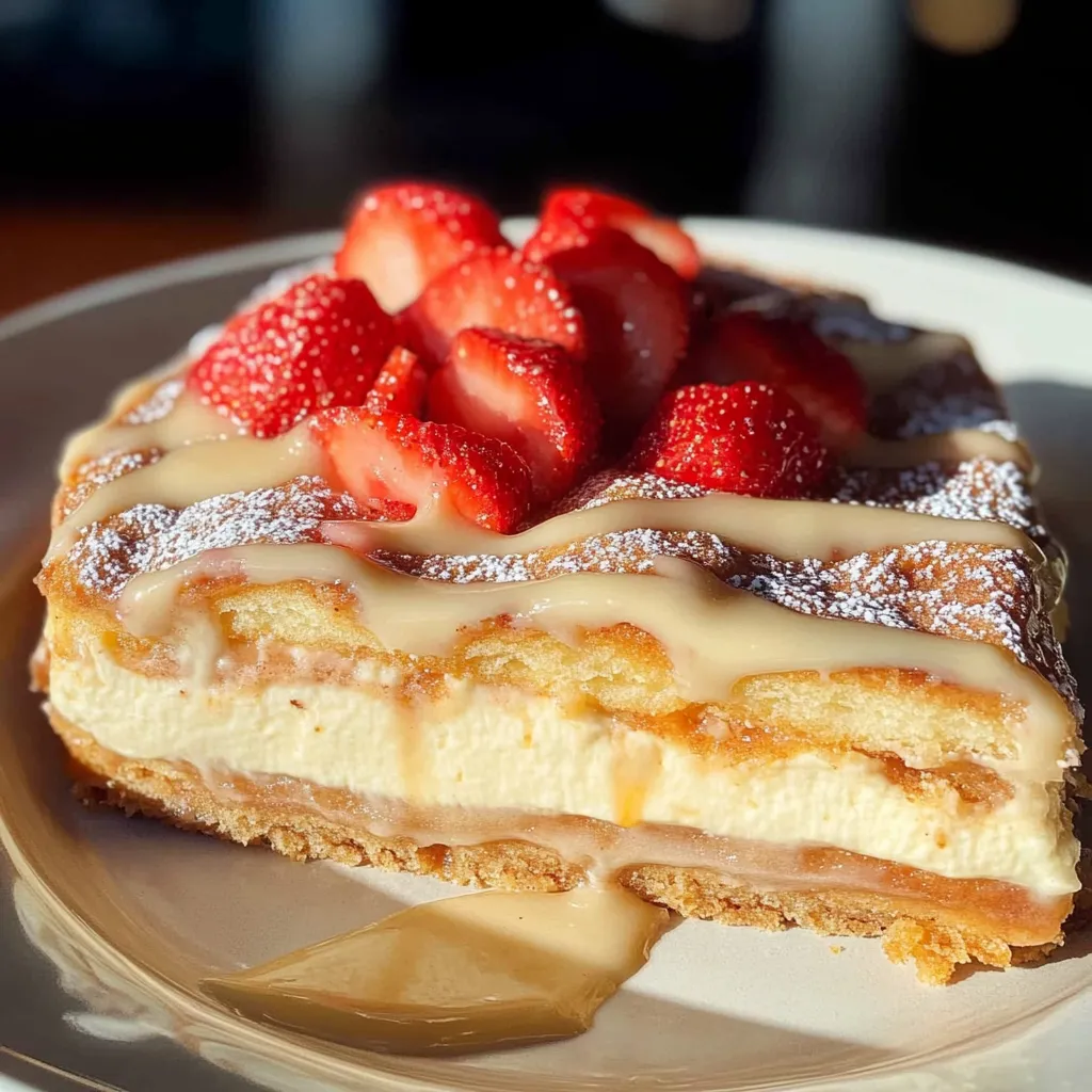 Churro Dessert Bars with Crescent Dough
