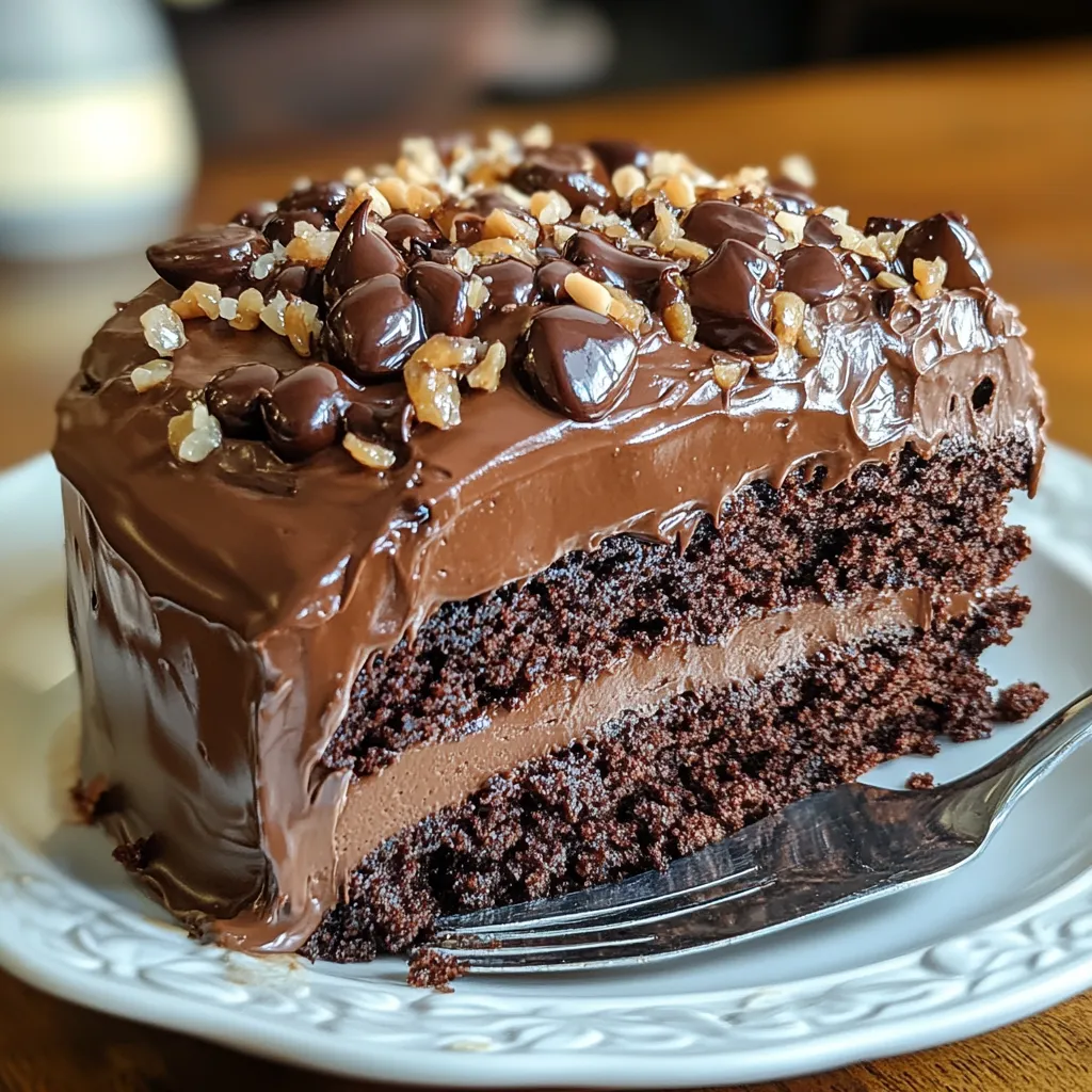 Turtle Chocolate Cake