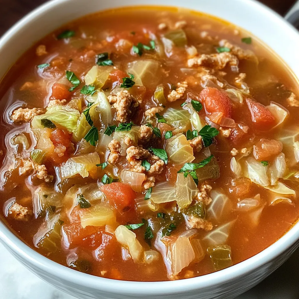 Satisfying Cabbage Roll Soup Recipe