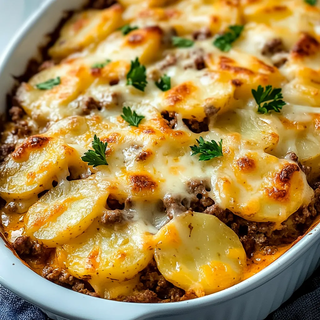 Hobo Casserole with Ground Beef & Potatoes – Quick & Delicious!