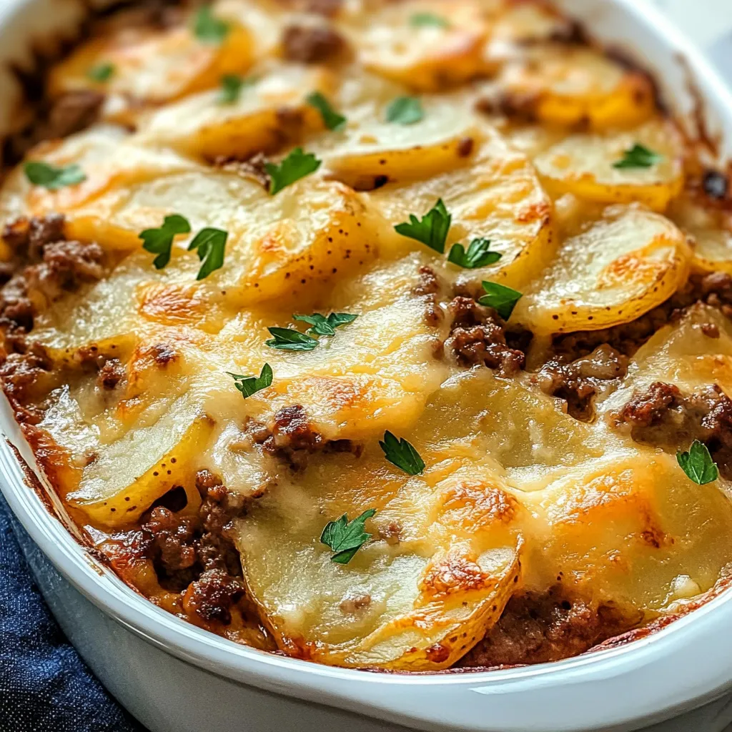 Easy Hobo Casserole with Ground Beef & Potatoes – Quick & Delicious!