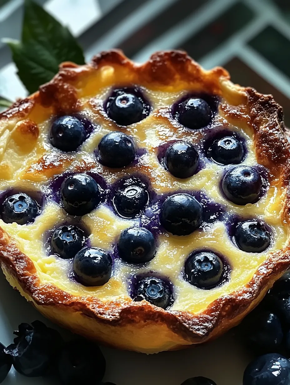 Blueberry Lemon Dutch Baby Recipe