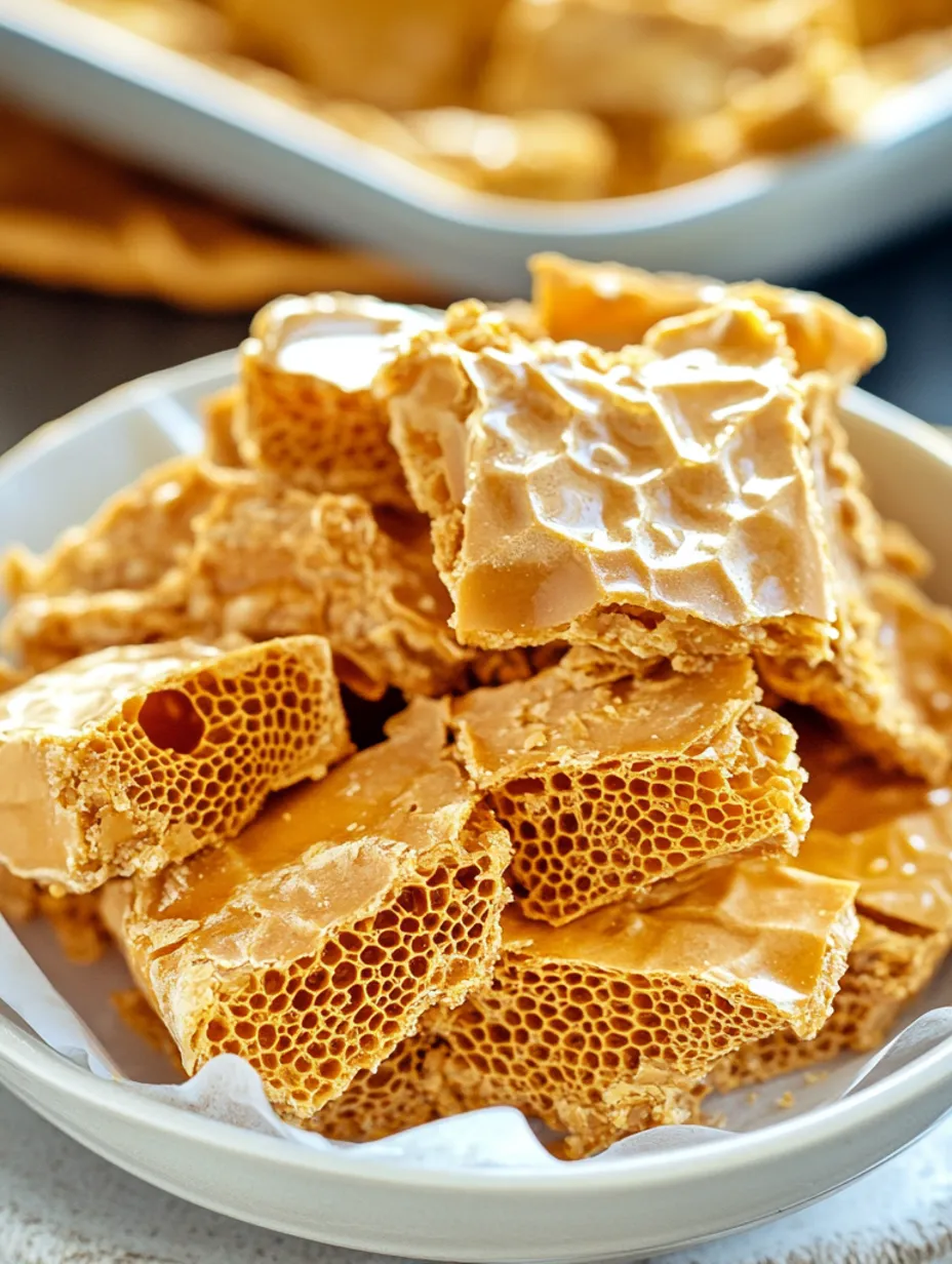 Easy Honeycomb Candy Recipe