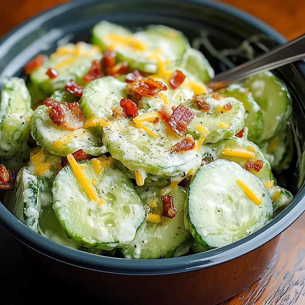 Tasty Fresh Cucumber Bites