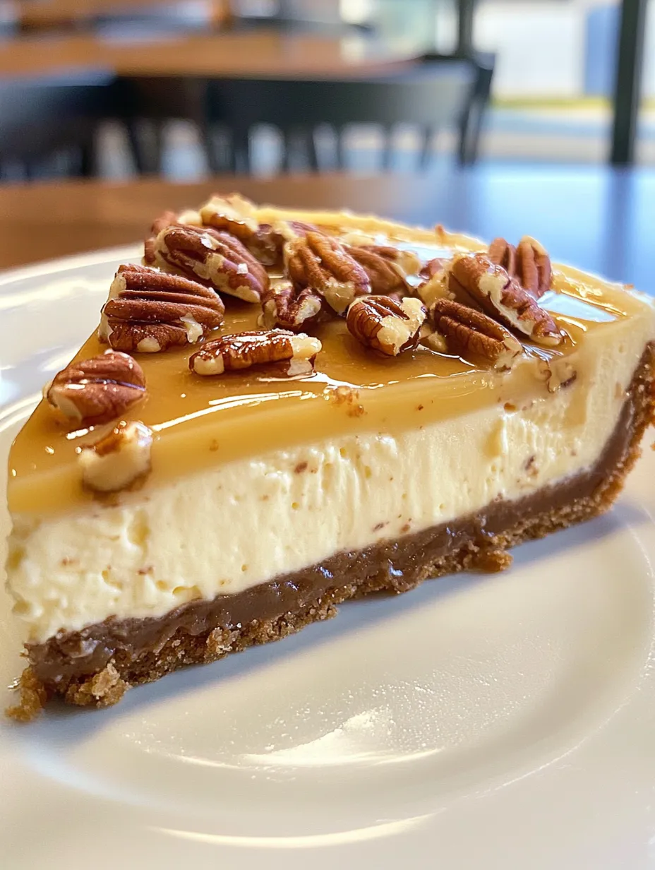Easy Butter Pecan Cheesecake Recipe
