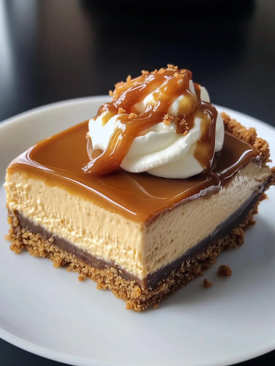 Easy Cookie Butter Caramel Cheesecake Recipe