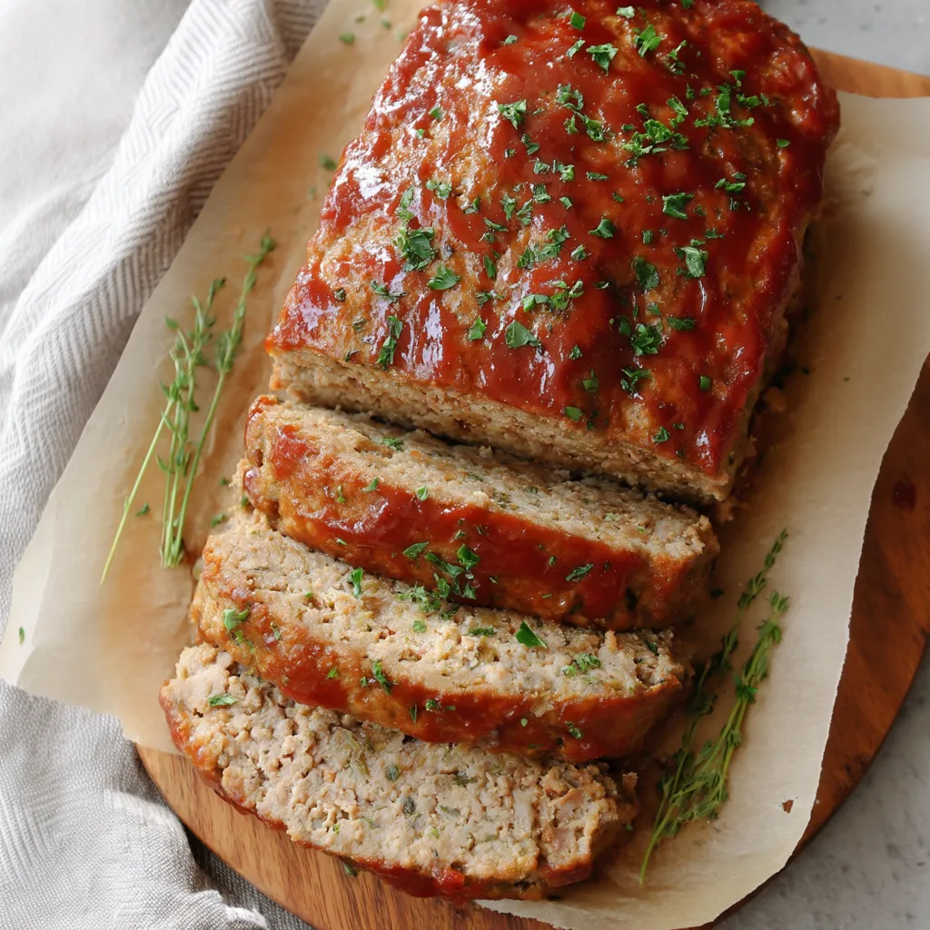 Comforting Meatloaf with Glaze