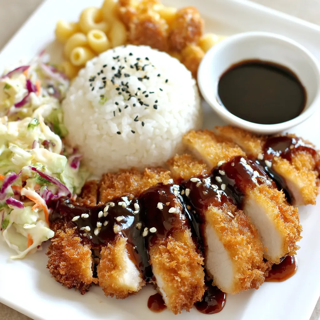 Hawaiian Style Chicken Katsu
