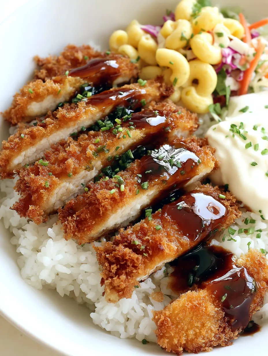 Hawaiian Style Chicken Katsu
