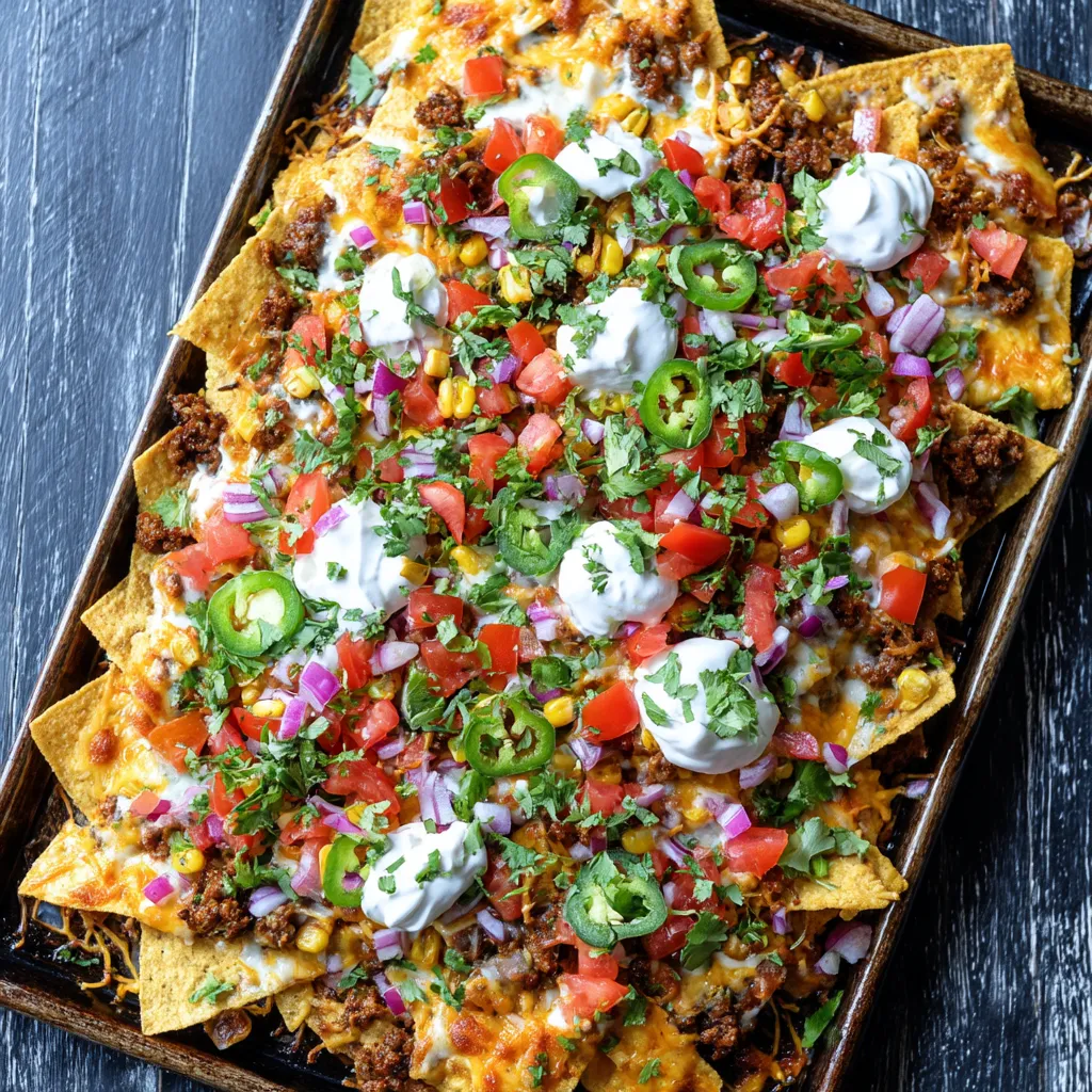 Sheet Pan Nachos