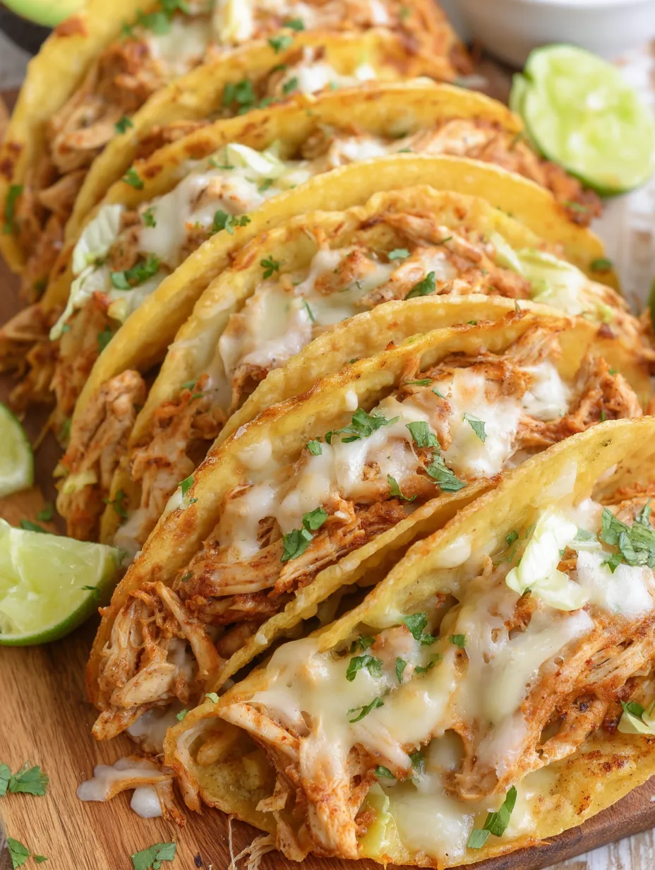 Crispy Chicken Tacos