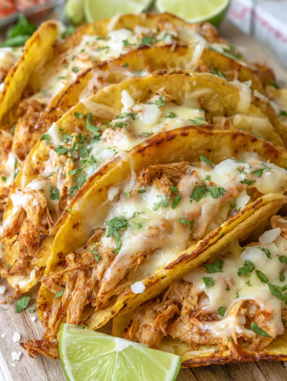 Crispy Chicken Tacos