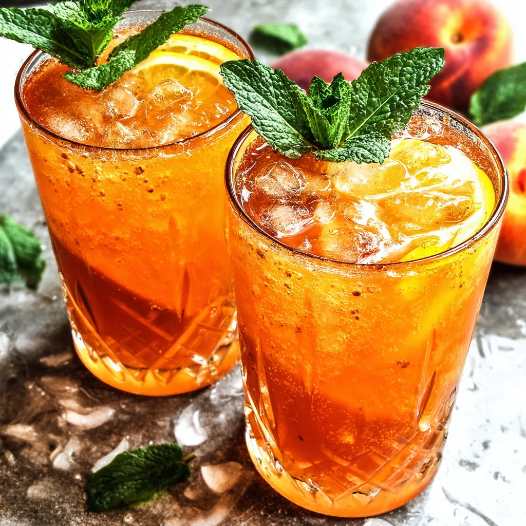 Peach Iced Tea