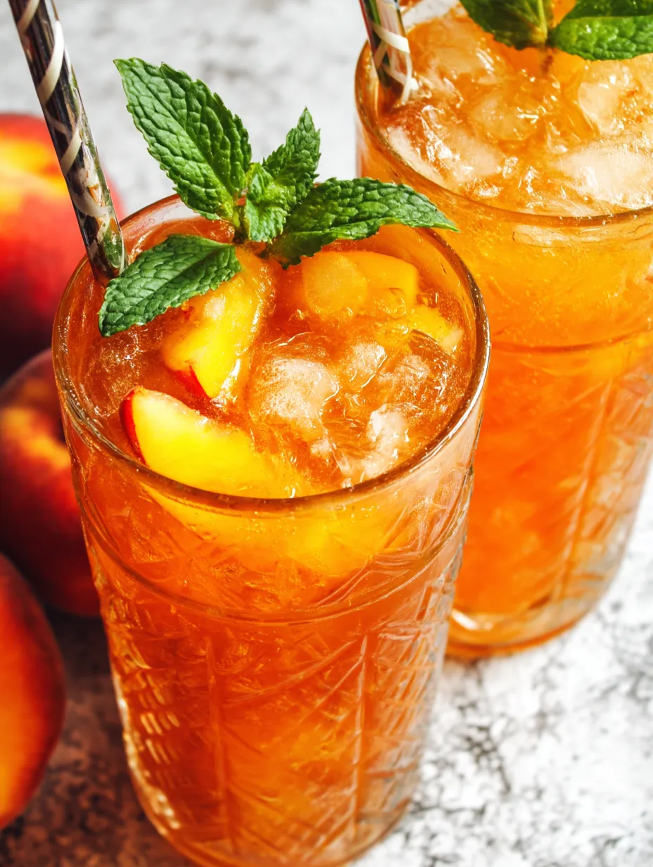 Peach Iced Tea