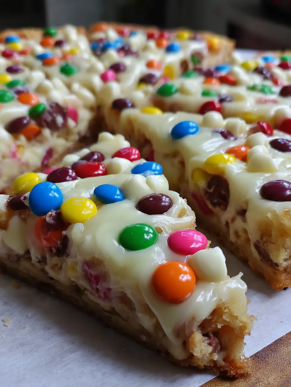Easy White Chocolate Brownie Pizza