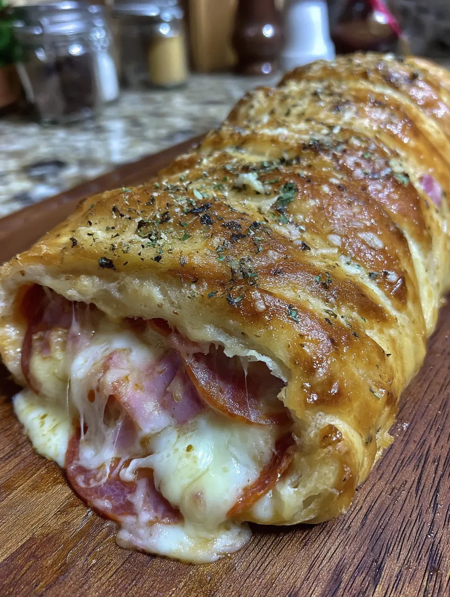 Homemade Stromboli