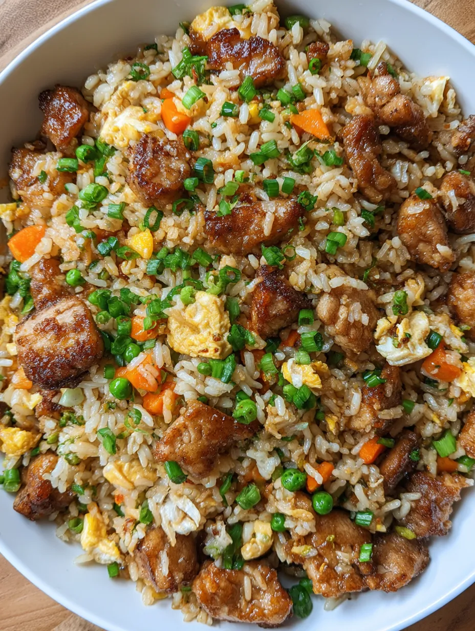 Bang Bang Chicken Fried Rice