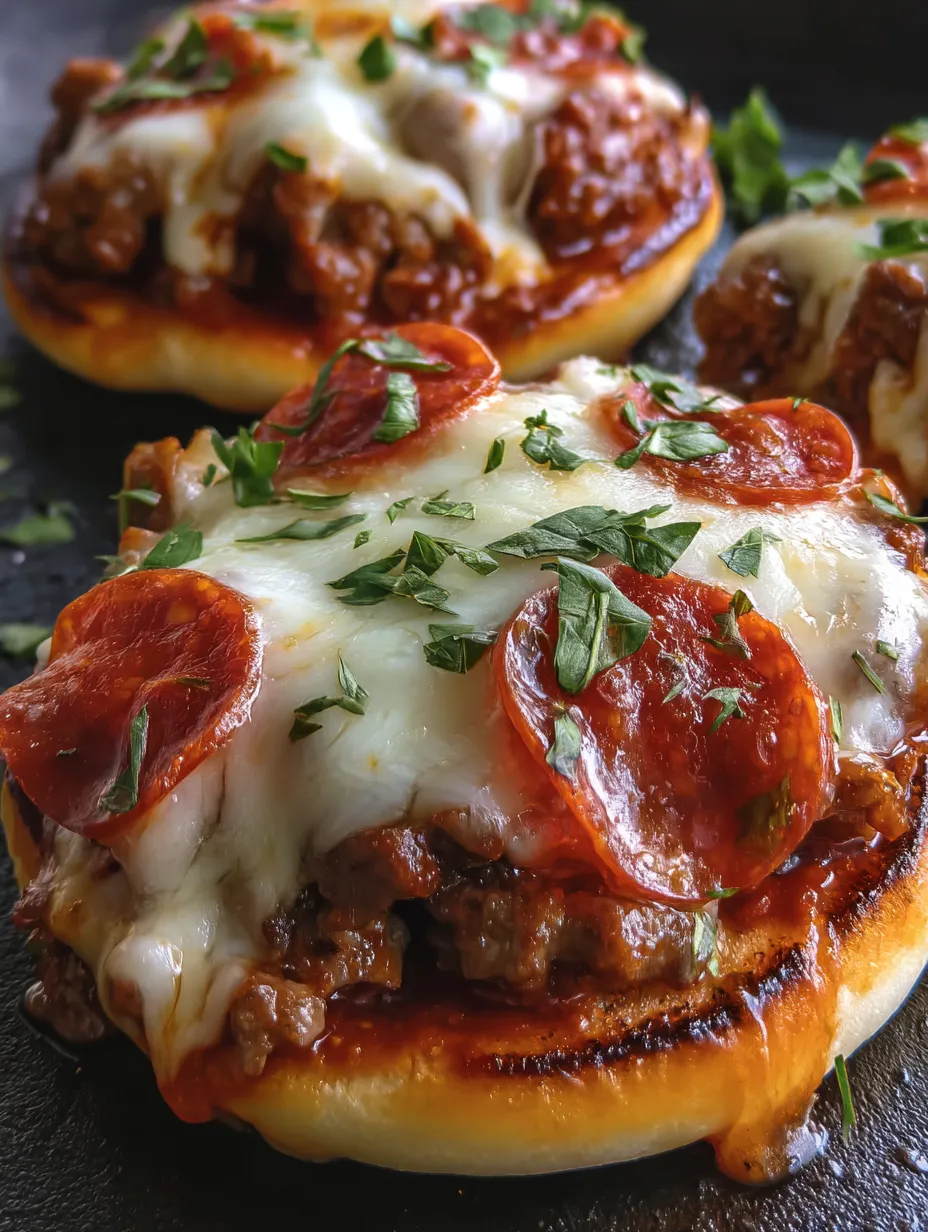 Pizza Burgers