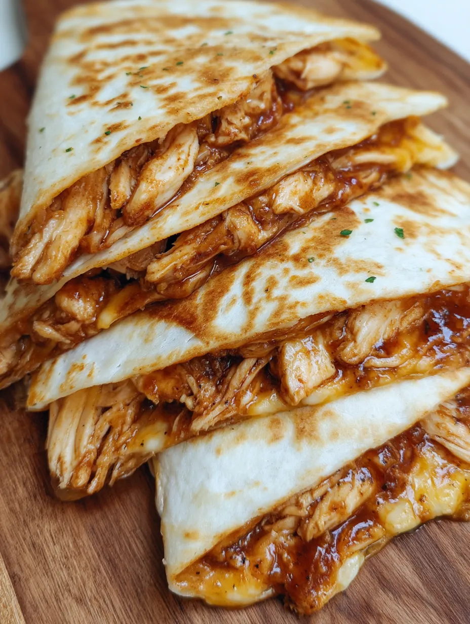 BBQ Chicken Quesadillas