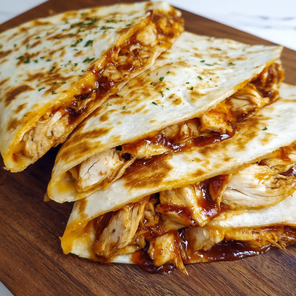 BBQ Chicken Quesadillas